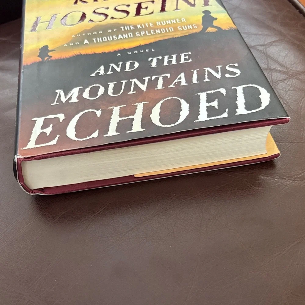 'And the Mountains Echoed' By Khaled Hussein Hard Back
